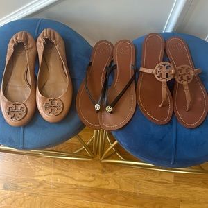 Tory Burch flat and Sandals